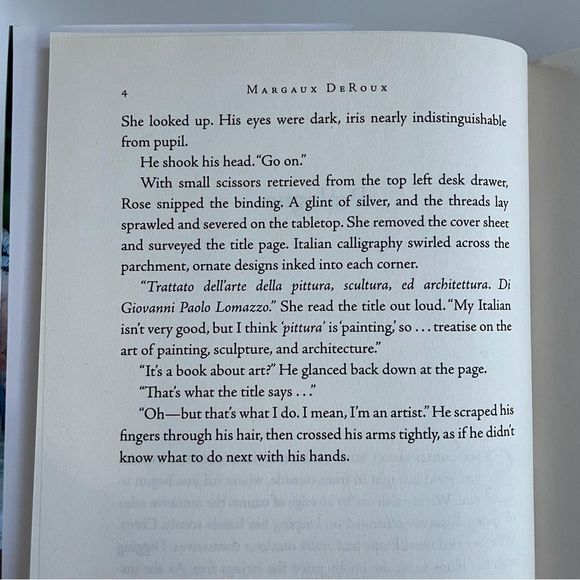 BOOK, Lost Diary of Venice, Margaux DeRoux NWT - Picture 5 of 14